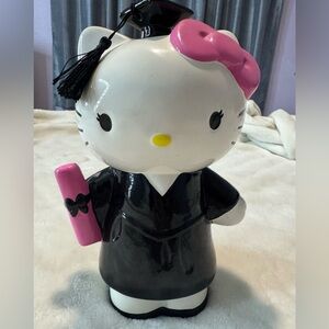 Hello Kitty Graduation piggy bank